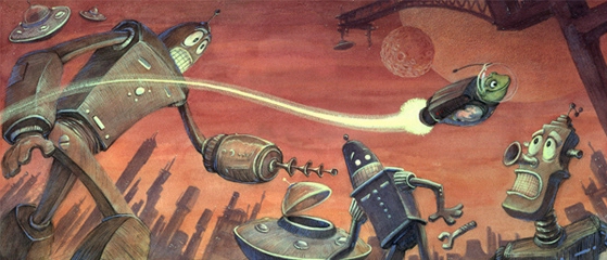 Christian Slade SciFi Art