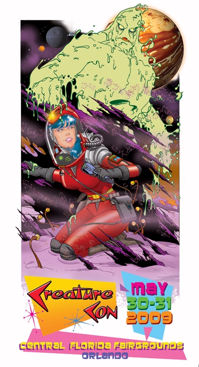 CreatureCon Poster by Shawn Surface